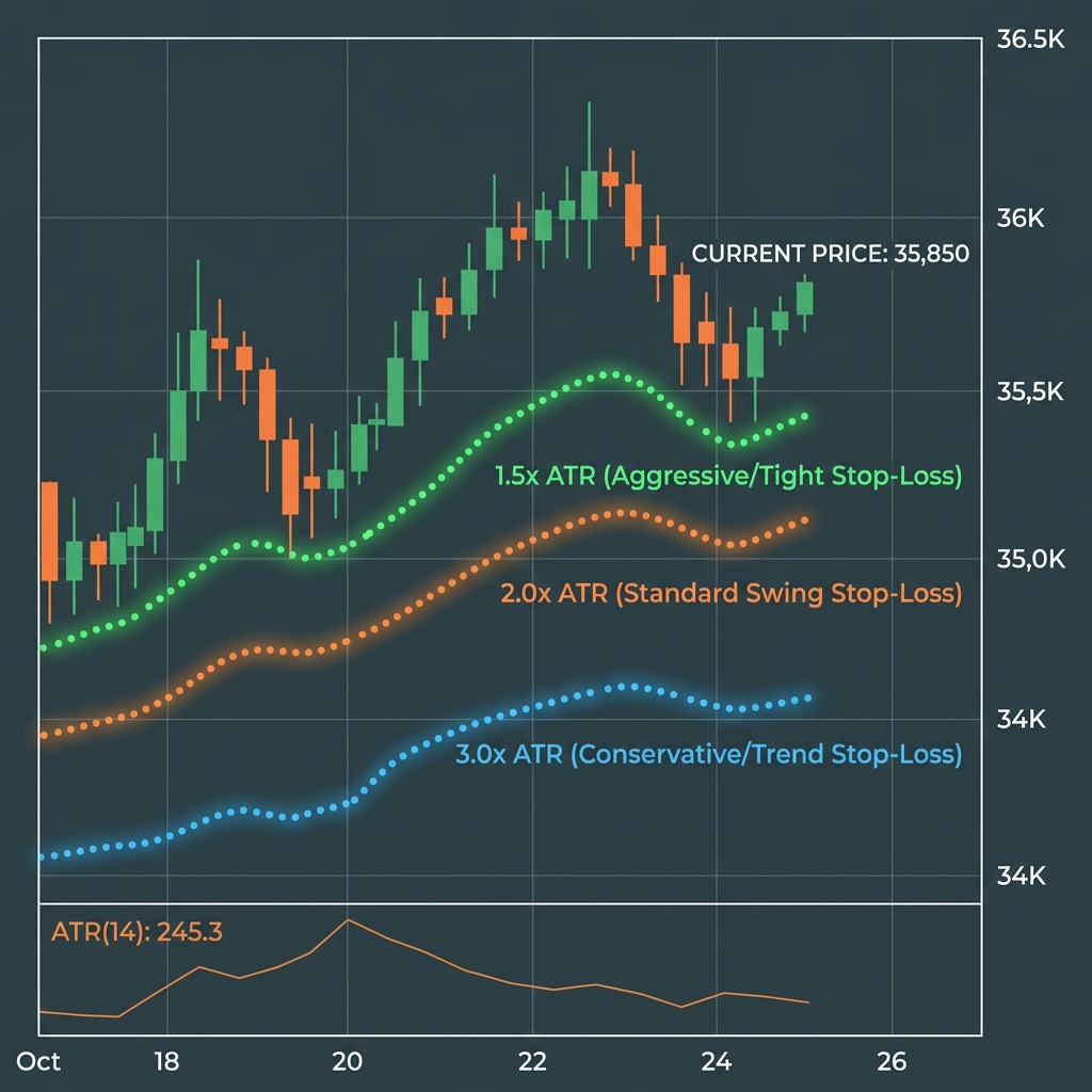 Average True Range (ATR) Multipliers Comparison