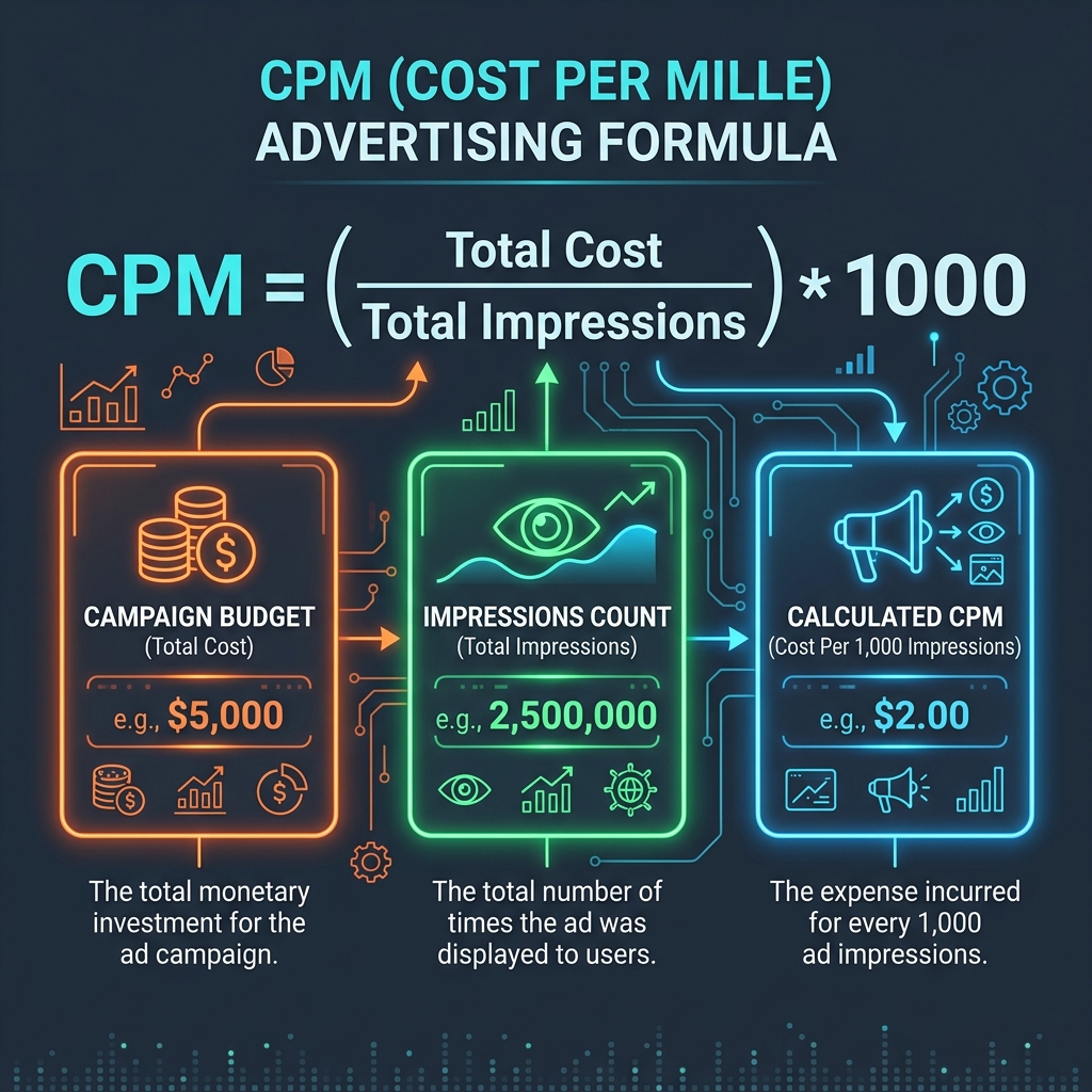 CPM Advertising Formula