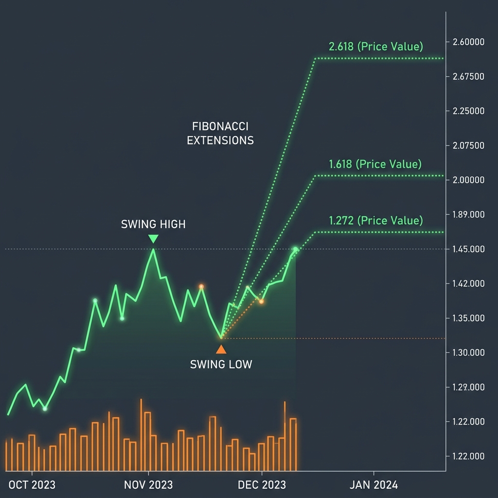 Fibonacci Extensions Projection