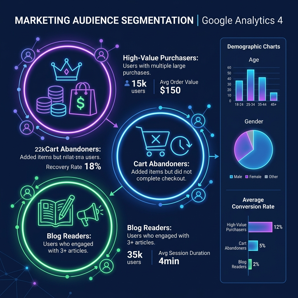Marketing Audience Segmentation Chart