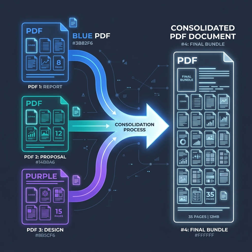 Consolidated PDF Document Flow