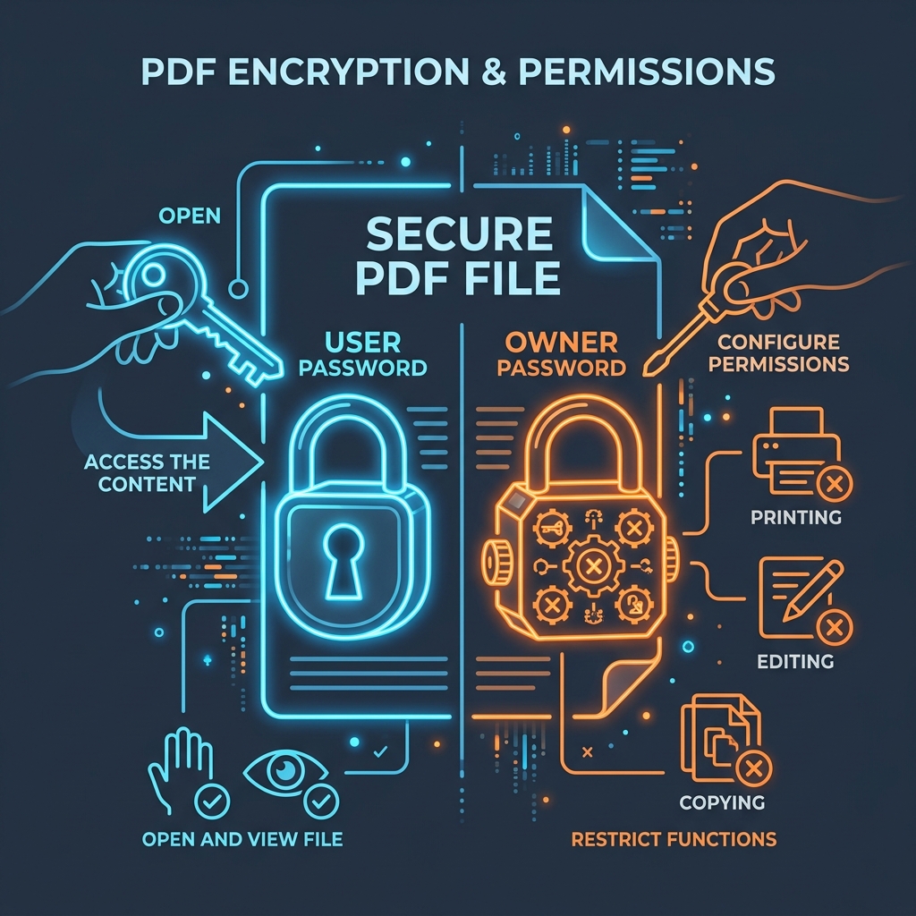 PDF Encryption & Permissions