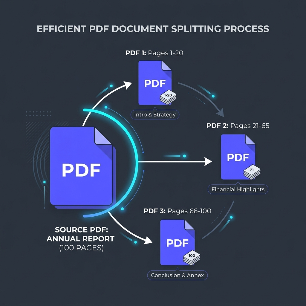 Efficient PDF Document Splitting Process